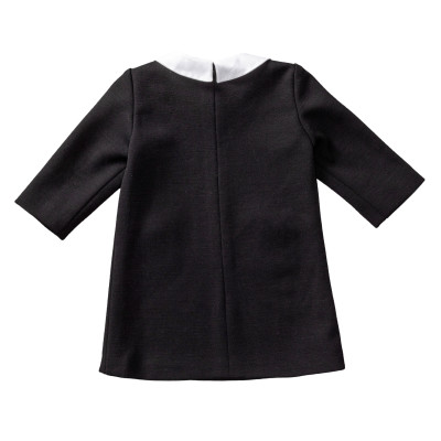 Střih Burda 9262, návod k šití: dívčí áčkové šaty a tričko s límečkem