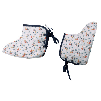 Střih Burda 9257, návod k šití: zavinovací tričko, tepláčky, čelenka a capáčky