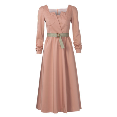 Střih Burda 6042, návod k šití: šaty v retro stylu