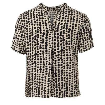 Střih Burda 6039, návod k šití: rovné šaty se skladem na zádech, halenka