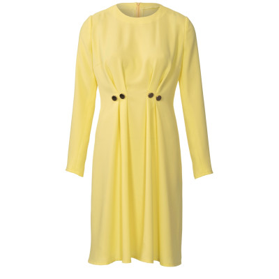 Střih Burda 6033, návod k šití: šaty s knoflíky a řasením, halenka