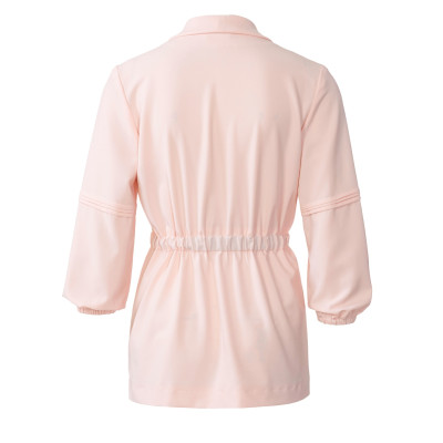 Střih Burda 6030, návod k šití: šaty s gumou v pase, halenka