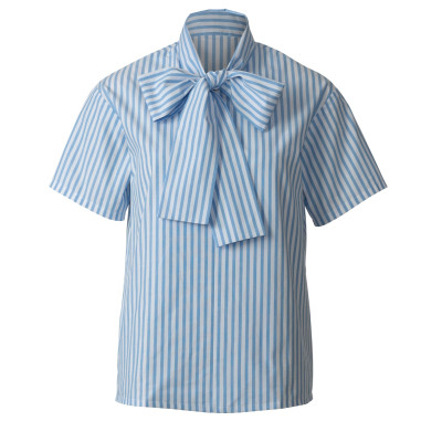 Střih Burda 6026, návod k šití: halenka s vázačkou