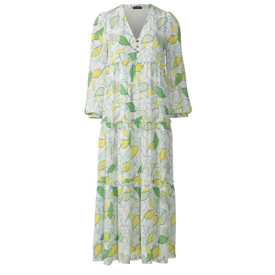 Střih Burda 6023, návod k šití: nabírané maxi šaty, halenka