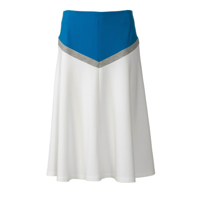 Střih Burda 6020, návod k šití: rovná sukně, rozevlátá sukně