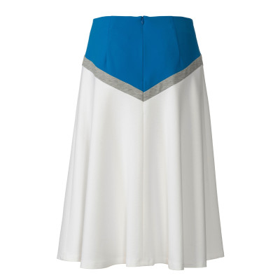 Střih Burda 6020, návod k šití: rovná sukně, rozevlátá sukně