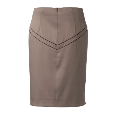 Střih Burda 6020, návod k šití: rovná sukně, rozevlátá sukně