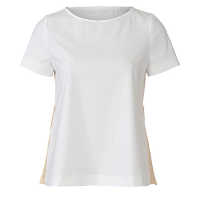 Střih Burda 6013, návod k šití: volné tričko, top s delším zadním dílem