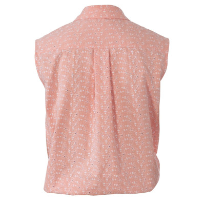 Střih Burda 6003, návod k šití: košilové šaty, košile bez rukávů