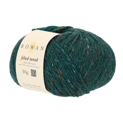 ROWAN Felted Tweed 50g zelená- bottle green