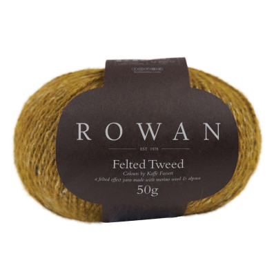 ROWAN Felted Tweed 50g žlutá - french mustard