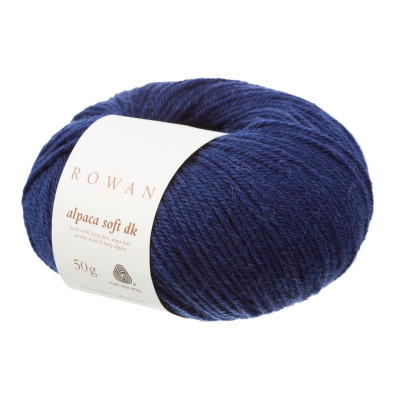 Alpaca Soft DK 50g modrá - Marine Blue