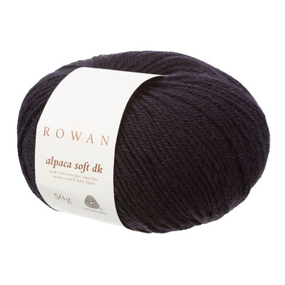 Alpaca Soft DK 50g černá - Simply Black