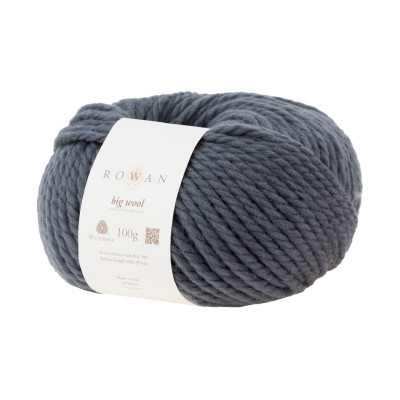 Big Wool 100g tmavě šedá - Glum - 056