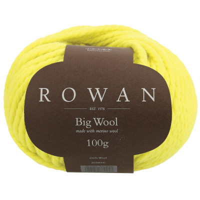 Big Wool 100g žlutá - Citron - 091