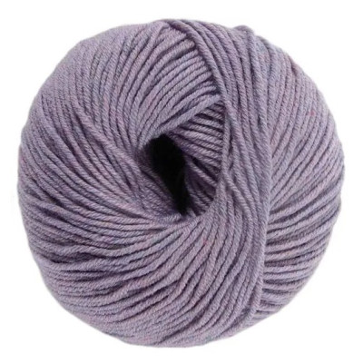 100% vlněná příze merino WOOLLY od DMC 50g, fialový tvíd