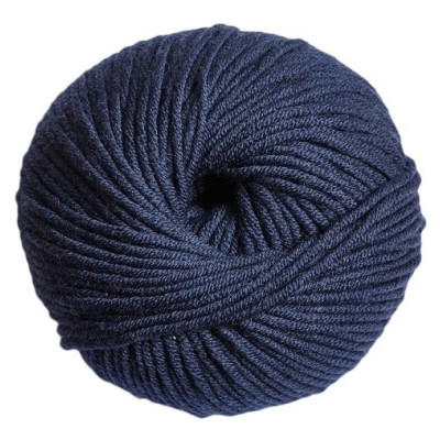 100% vlněná příze merino WOOLLY 5 od DMC 50g, tmavě modrá