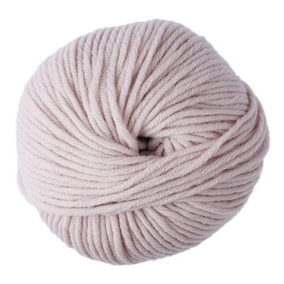 100% vlněná příze merino WOOLLY 5 od DMC 50g, pudrová světle růžová