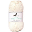 Bavlněná příze 100% BABY COTTON od DMC 50g, smetanová