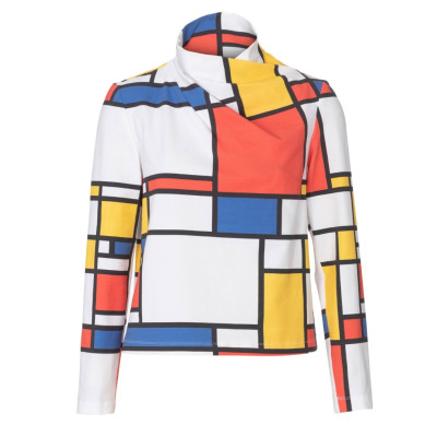 Střih Burda 5989, návod k šití: tričko, šaty s rolákovým límcem, rolák