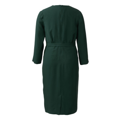 Střih Burda 5987, návod k šití: zvonové šaty, pouzdrové šaty