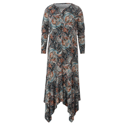 Střih Burda 5986, návod k šití: delší tričko s rolákem, tričkové šaty