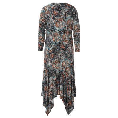 Střih Burda 5986, návod k šití: delší tričko s rolákem, tričkové šaty