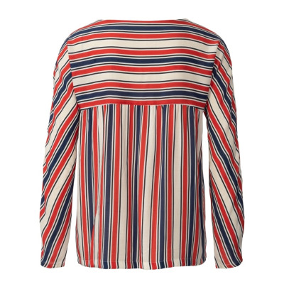 Střih Burda 5980, návod k šití: šaty s límečkem, volná halenka