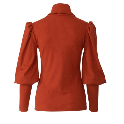 Střih Burda 5972, návod k šití: svetrové šaty s rolákem, rolák