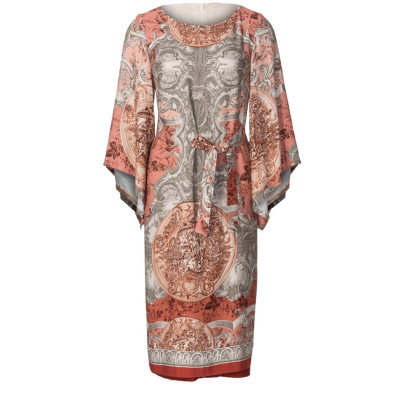 Střih Burda 5950, návod k šití: halenkové šaty s páskem, tunika, tričkové šaty