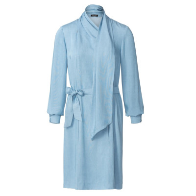 Střih Burda 5947, návod k šití: šaty se šálovým límcem, halenka