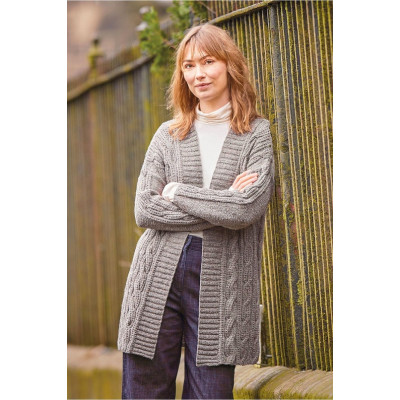 Tvídová příze s merino vlnou MERINO ESSENTIEL 4 TWEED od DMC 50g, hnědá