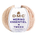 Tvídová příze s merino vlnou MERINO ESSENTIEL 4 TWEED od DMC 50g, béžová